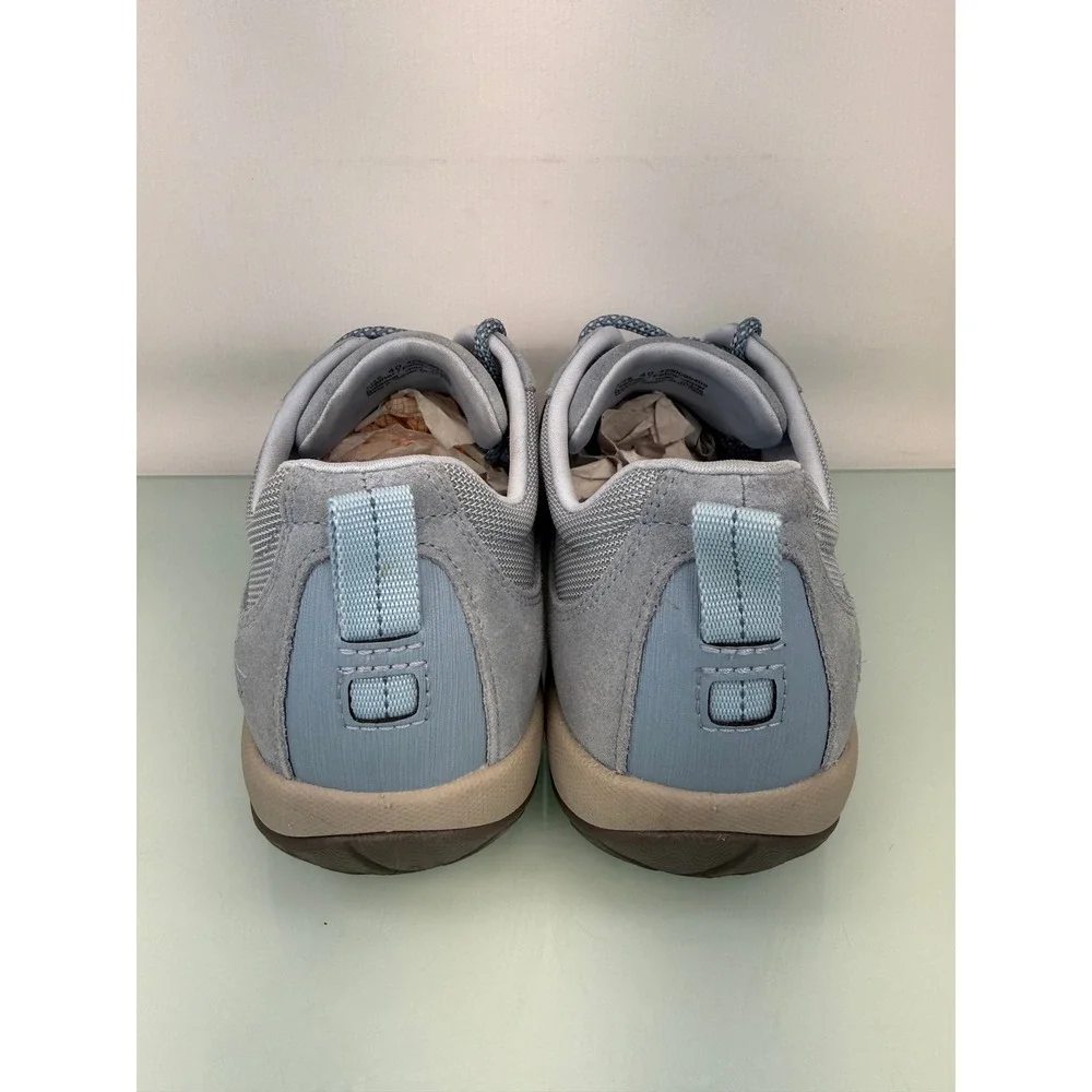 Dansko Paisley Sneakers Sz 40 Gray Blue Waterproof Suede Hiking Walking Goprcore - Picture 7 of 10